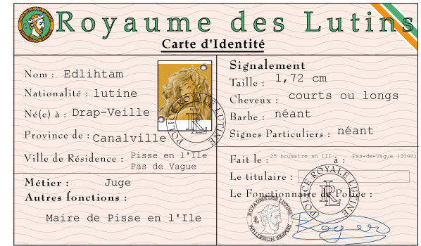 Carte d'identité de Edlihtam