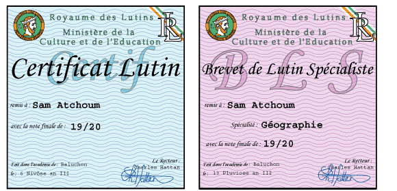 Diplômes